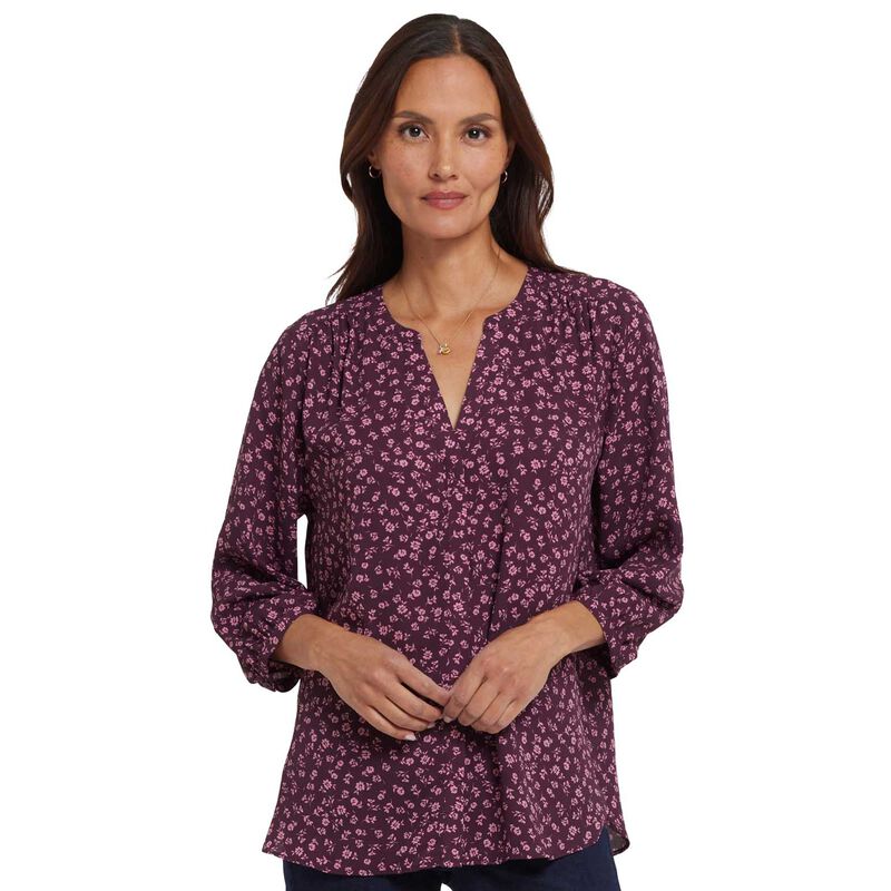 NYDJ Pintuck Blouse image number 16